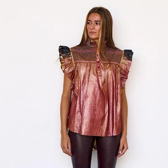 Mes Desmoiselles Paris Smokey Top - Picture 1 of 7